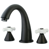 Naples Two-Handle 3-Hole Deck Mount Roman Tub Faucet