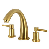 Concord Two-Handle 3-Hole Deck Mount Roman Tub Faucet