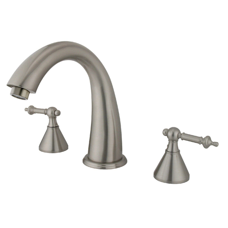 Roman Two-Handle 3-Hole Deck Mount Roman Tub Faucet