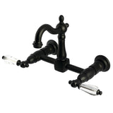 Willshire Two-Handle 2-Hole Wall Mount Kitchen Faucet