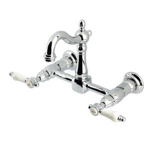 Bel-Air Two-Handle 2-Hole Wall Mount Kitchen Faucet