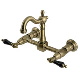 Duchess Two-Handle 2-Hole Wall Mount Kitchen Faucet