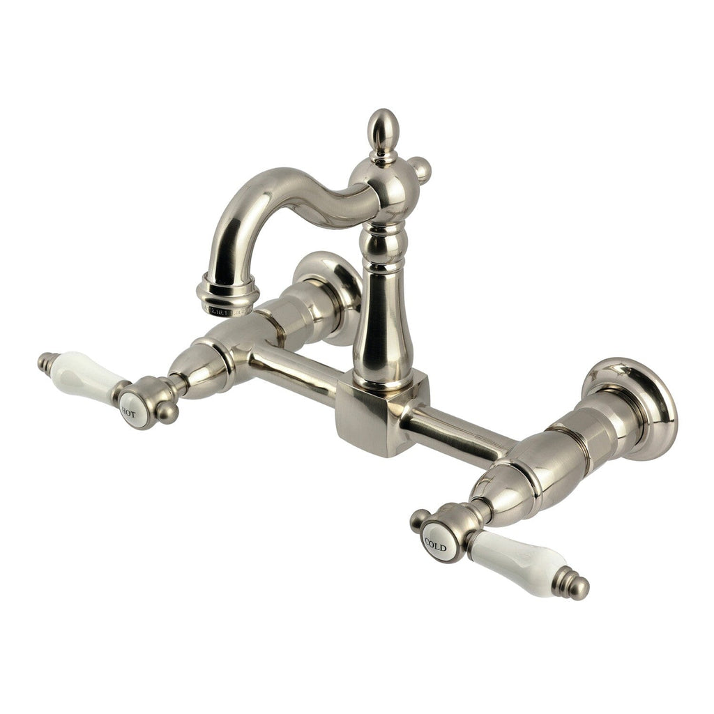 Bel-Air Two-Handle 2-Hole Wall Mount Kitchen Faucet