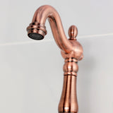 Heritage Double-Handle 2-Hole Wall-Mount Bridge Kitchen Faucet