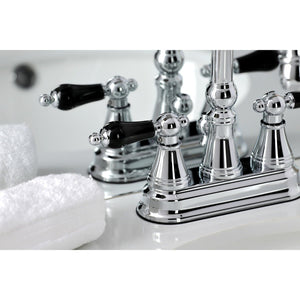 Duchess Double-Handle 3-Hole Deck Mount 4-Inch Centerset Bathroom Faucet with Brass Pop-Up