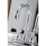 Duchess Double-Handle 3-Hole Deck Mount 4-Inch Centerset Bathroom Faucet with Brass Pop-Up