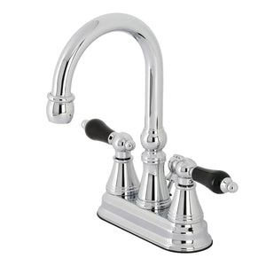 Duchess Double-Handle 3-Hole Deck Mount 4-Inch Centerset Bathroom Faucet with Brass Pop-Up