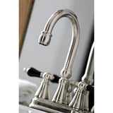 Duchess Double-Handle 3-Hole Deck Mount 4-Inch Centerset Bathroom Faucet with Brass Pop-Up