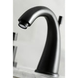 Concord Two-Handle 3-Hole Deck Mount Widespread Bathroom Faucet with Brass Pop-Up