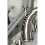 Wilshire Two-Handle 3-Hole Deck Mount Widespread Bathroom Faucet with Brass Pop-Up Drain