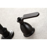 Whitaker Two-Handle 3-Hole Wall Mount Tub Faucet