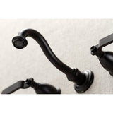 Whitaker Two-Handle 3-Hole Wall Mount Tub Faucet