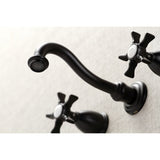 Hamilton Two-Handle 3-Hole Wall Mount Tub Faucet
