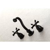 Hamilton Two-Handle 3-Hole Wall Mount Tub Faucet