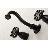 Belknap Two-Handle 3-Hole Wall Mount Tub Faucet