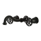 Belknap Two-Handle 3-Hole Wall Mount Tub Faucet