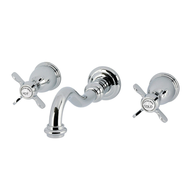Essex Two-Handle 3-Hole Wall Mount Roman Tub Faucet