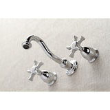 Hamilton Two-Handle 3-Hole Wall Mount Tub Faucet