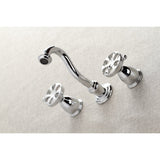 Belknap Two-Handle 3-Hole Wall Mount Tub Faucet