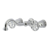 Belknap Two-Handle 3-Hole Wall Mount Tub Faucet