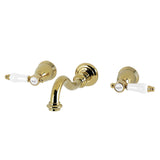 Bel-Air Two-Handle 3-Hole Wall Mount Roman Tub Faucet