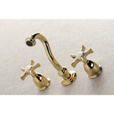 Hamilton Two-Handle 3-Hole Wall Mount Tub Faucet