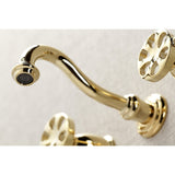 Belknap Two-Handle 3-Hole Wall Mount Tub Faucet