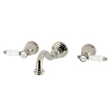 Bel-Air Two-Handle 3-Hole Wall Mount Roman Tub Faucet