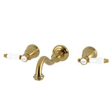Bel-Air Two-Handle 3-Hole Wall Mount Roman Tub Faucet