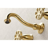Belknap Two-Handle 3-Hole Wall Mount Tub Faucet