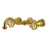 Belknap Two-Handle 3-Hole Wall Mount Tub Faucet