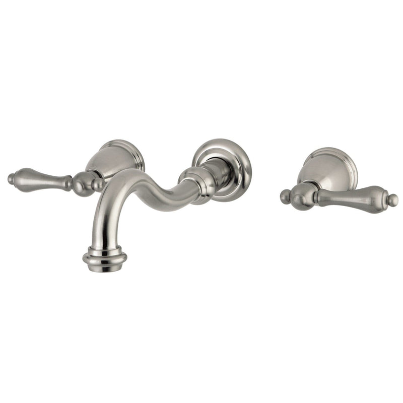 Restoration Two-Handle 3-Hole Wall Mount Roman Tub Faucet