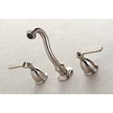 Whitaker Two-Handle 3-Hole Wall Mount Tub Faucet