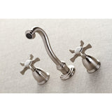 Hamilton Two-Handle 3-Hole Wall Mount Tub Faucet