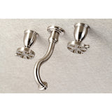 Belknap Two-Handle 3-Hole Wall Mount Tub Faucet