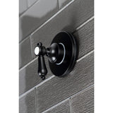 Heirloom Single-Handle Three-Way Diverter Valve with Round Trim Kit