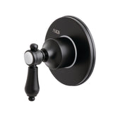 Heirloom Single-Handle Three-Way Diverter Valve with Round Trim Kit