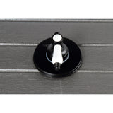 Bel-Air Single-Handle Three-Way Diverter Valve with Round Trim Kit