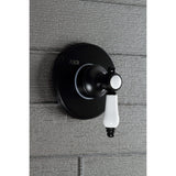 Bel-Air Single-Handle Three-Way Diverter Valve with Round Trim Kit