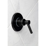 Kaiser Single-Handle Three-Way Diverter Valve with Round Trim Kit