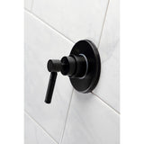 Kaiser Single-Handle Three-Way Diverter Valve with Round Trim Kit