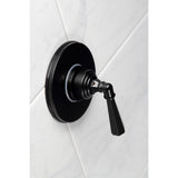 Metropolitan Single-Handle Three-Way Diverter Valve with Round Trim Kit