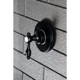 Tudor Single-Handle Three-Way Diverter Valve with Round Trim Kit