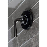 Silver Sage Single-Handle Three-Way Diverter Valve with Round Trim Kit