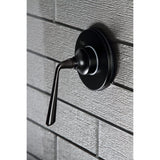 Silver Sage Single-Handle Three-Way Diverter Valve with Round Trim Kit