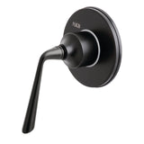 Silver Sage Single-Handle Three-Way Diverter Valve with Round Trim Kit