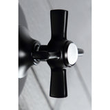 Millennium Single-Handle Three-Way Diverter Valve with Round Trim Kit