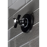 Millennium Single-Handle Three-Way Diverter Valve with Round Trim Kit