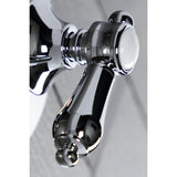 Heirloom Single-Handle Three-Way Diverter Valve with Round Trim Kit