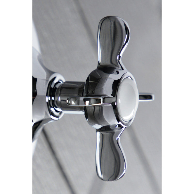 Essex Single-Handle Three-Way Diverter Valve with Round Trim Kit